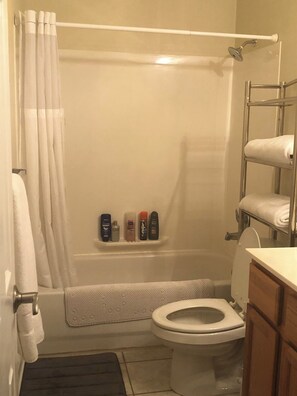 Bathroom - Cozy 1-bedroom condo in adorable Biloxi with AC and gym access (Biloxi)