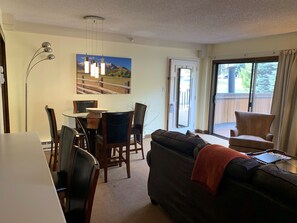 TV, fireplace, DVD player, table football