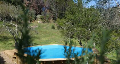 Maravillosa casa de vacaciones privada con piscina privada, WIFI, TV, patio y mascotas permitida