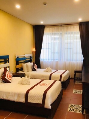 Chambre Double Deluxe, 1 très grand lit, vue établissement