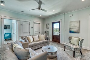 Smart TV, music library, video library