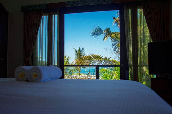 Familienvilla | Ausblick vom Zimmer