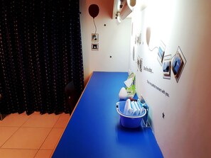 Down comforters, free WiFi, bed sheets