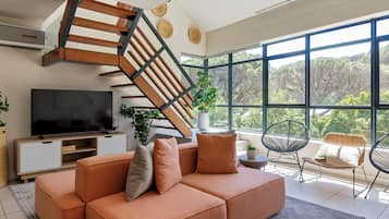 48-Zoll-Flachbildfernseher mit Satellitenempfang, Fernseher, Netflix