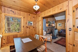 Interior - Happy Lake Cottage by Destination Big Bear : Rare Vintage Lakefront with Serene Lake Views and Rustic Charm! (Big Bear Lake)