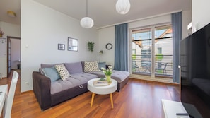 Apartment (49C/18) | Living area - Apartamenty Sun & Snow Parkur (Sopot)