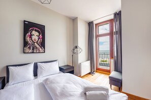 Appartement (5) | 3 chambres, fer et planche à repasser, Wi-Fi gratuit, draps fournis