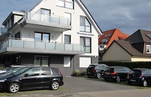 Fassade der Unterkunft