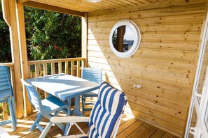 Mobile Unterkunft (Penfret) | Terrasse/Patio