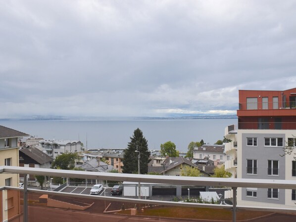 Property grounds - Spacious apartment in Evian with wifi and parking (Évian-les-Bains)