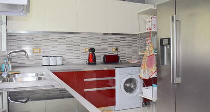 Grand appartement Ă Evian avec wifi et parking