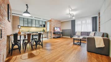 Apartment (Winieckiego 18/1) | Kostenloses WLAN, Bettwäsche