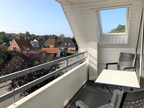 Apartment, 2 Bedrooms, Balcony (Nr. 14) | Balcony - Haus Heidehof (Cuxhaven)