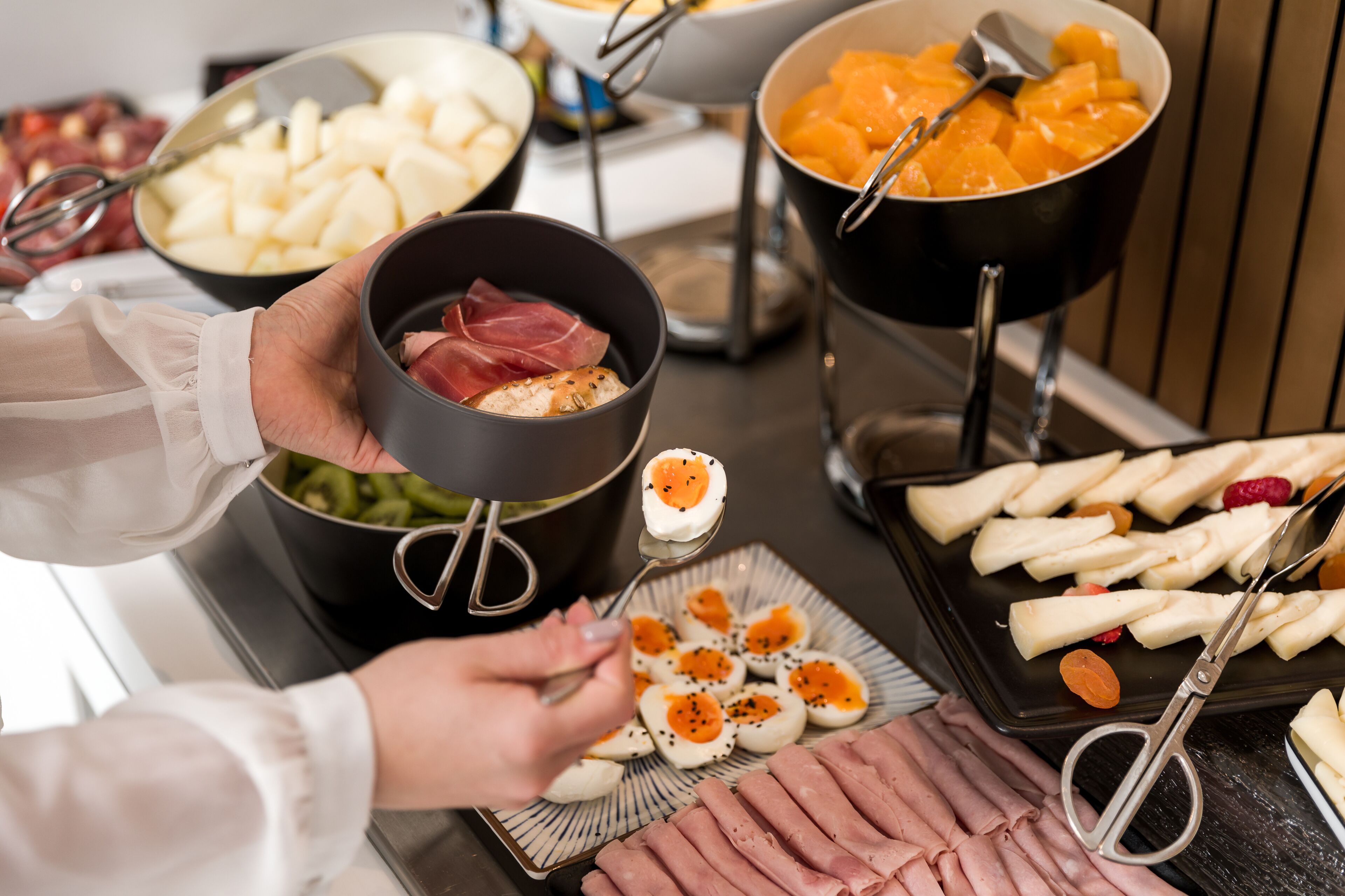 daily continental breakfast (eur 18.00 per person)