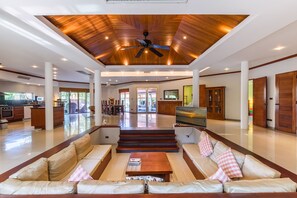 Villa, 5 Bedrooms, Non Smoking, Kitchen | Living area - Amber Pool Villa (Rawai)