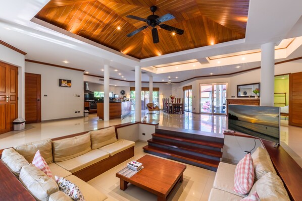 Living room - Amber Pool Villa (Rawai)