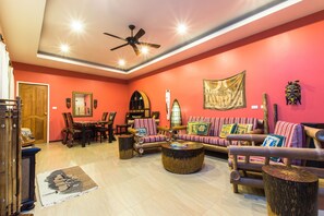 Villa, 2 Bedrooms, Non Smoking, Kitchen | Living area | Plasma TV - Chaba Pool Villa (Rawai)