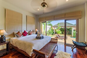 Villa, 2 Bedrooms, Non Smoking, Kitchen | 2 bedrooms, desk, blackout drapes, iron/ironing board - Aster Pool Villa (Rawai)