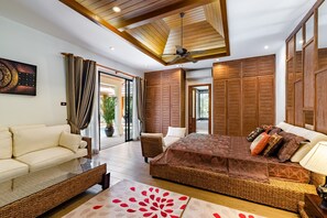 Vila, 5 kamar tidur, Bebas Asap Rokok, dapur | 5 kamar tidur, ruang kerja ramah laptop, dan tirai kedap cahaya