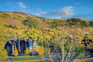 Exterior - Amazing Base Area Location - Steps to Mtn/Resort/Free Town Bus(Across St)+ Hot Tub-Heated Pool-Grill (Steamboat Springs)