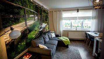 Apartament | Sala d'estar | Televisor de pantalla plana