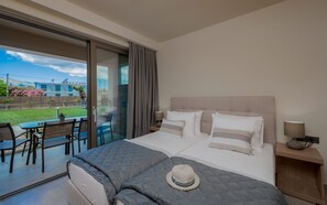 Superior 2-Bedroom Apartment | 1 slaapkamer, een kluis op de kamer, verduisterende gordijnen