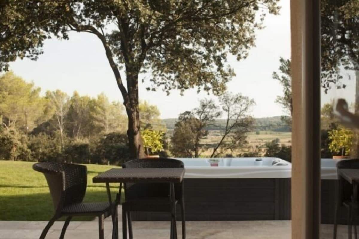 Habitación doble, hidromasaje (Victoire) | Terraza o patio