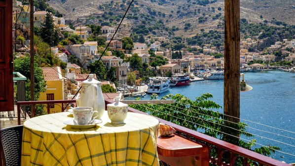 Villa, 3 Bedrooms | Balcony view - Villa Pitini (Symi)
