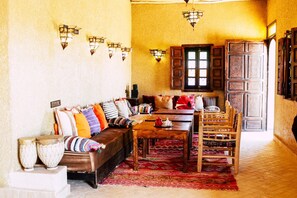 Sitzecke in der Lobby