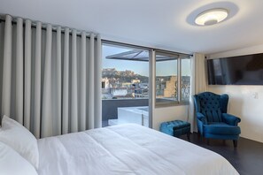 Apartment, 1 Bedroom, City View | Egyptian cotton sheets, premium bedding, memory-foam beds - Athenian Lofts (Athens)