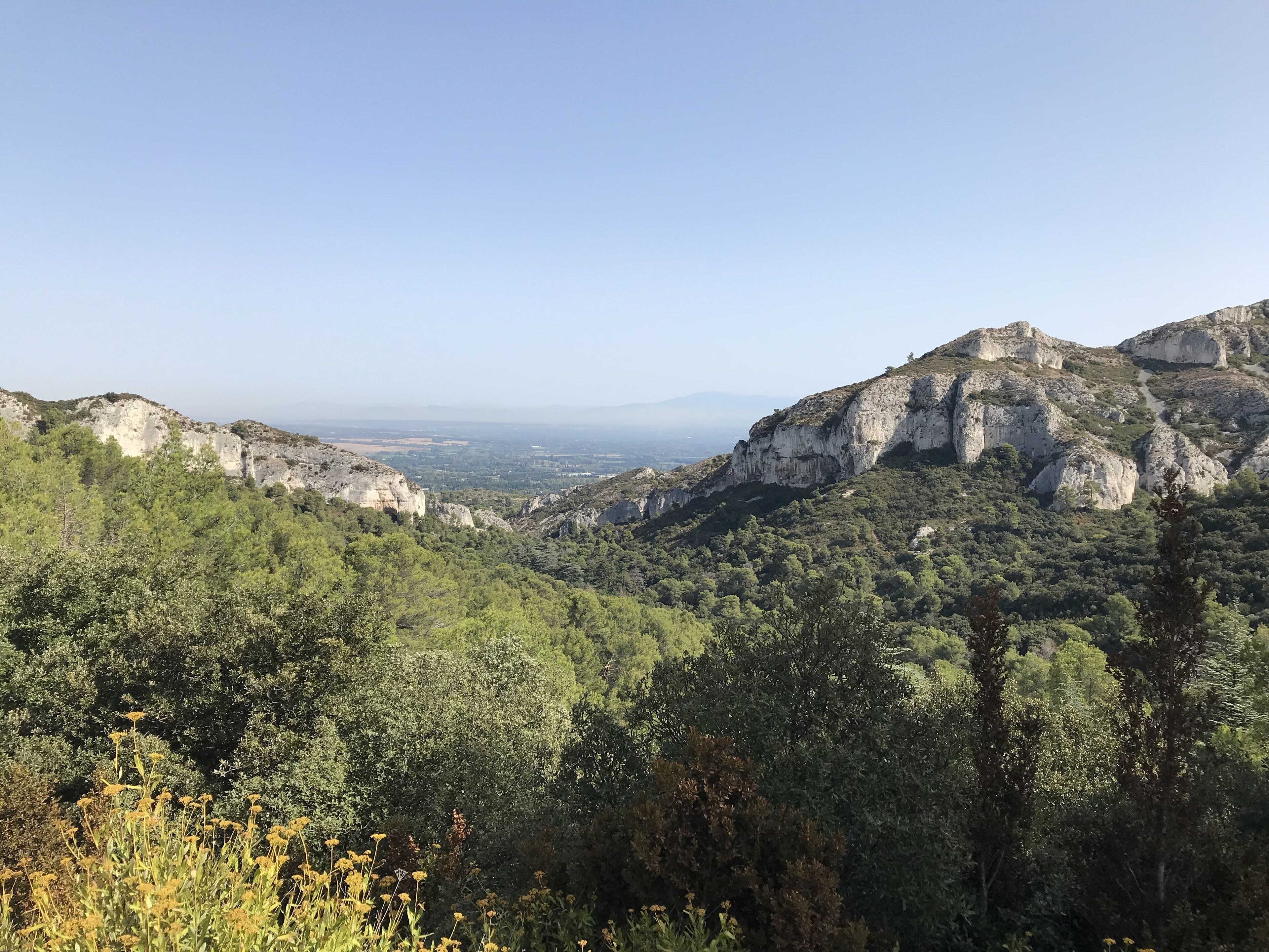 Vue depuis l’hébergement