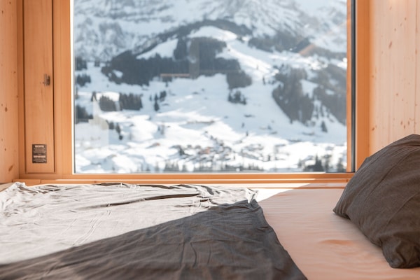 Smart Cabin Mountain View Top Floor | Allergitestet sengetøy, wi-fi (inkludert) og sengetøy