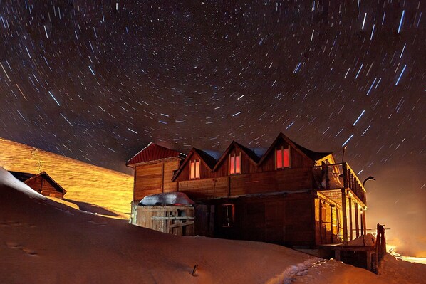 Front of property – evening/night