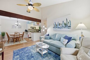 Condo, 3 Bedrooms | Living area - Dog Friendly Forest Ridge Condo Close to Beach by RedAwning (Fernandina Beach)