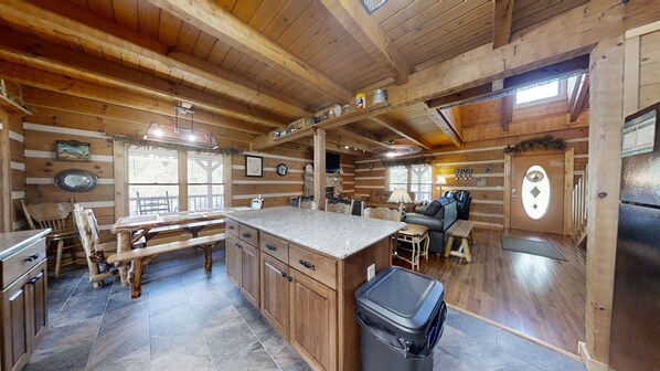 Cabin, 3 Bedrooms | Interior