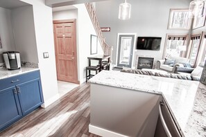 Fridge, microwave, oven, stovetop - Ski-in/ski-out Disciples Village Condo | Gas Fireplace | 5 BR | Sleeps 18! (Boyne Falls)