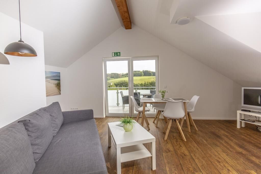 คอมฟอร์ทอพาร์ทเมนท์ (Smilla) | บริเวณนั่งเล่น | ทีวีจอแบน, พื้นอุ่น