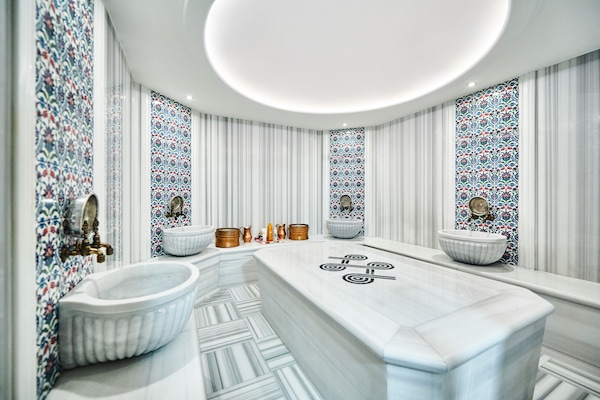 Salas de tratamiento para parejas, baño turco/hammam