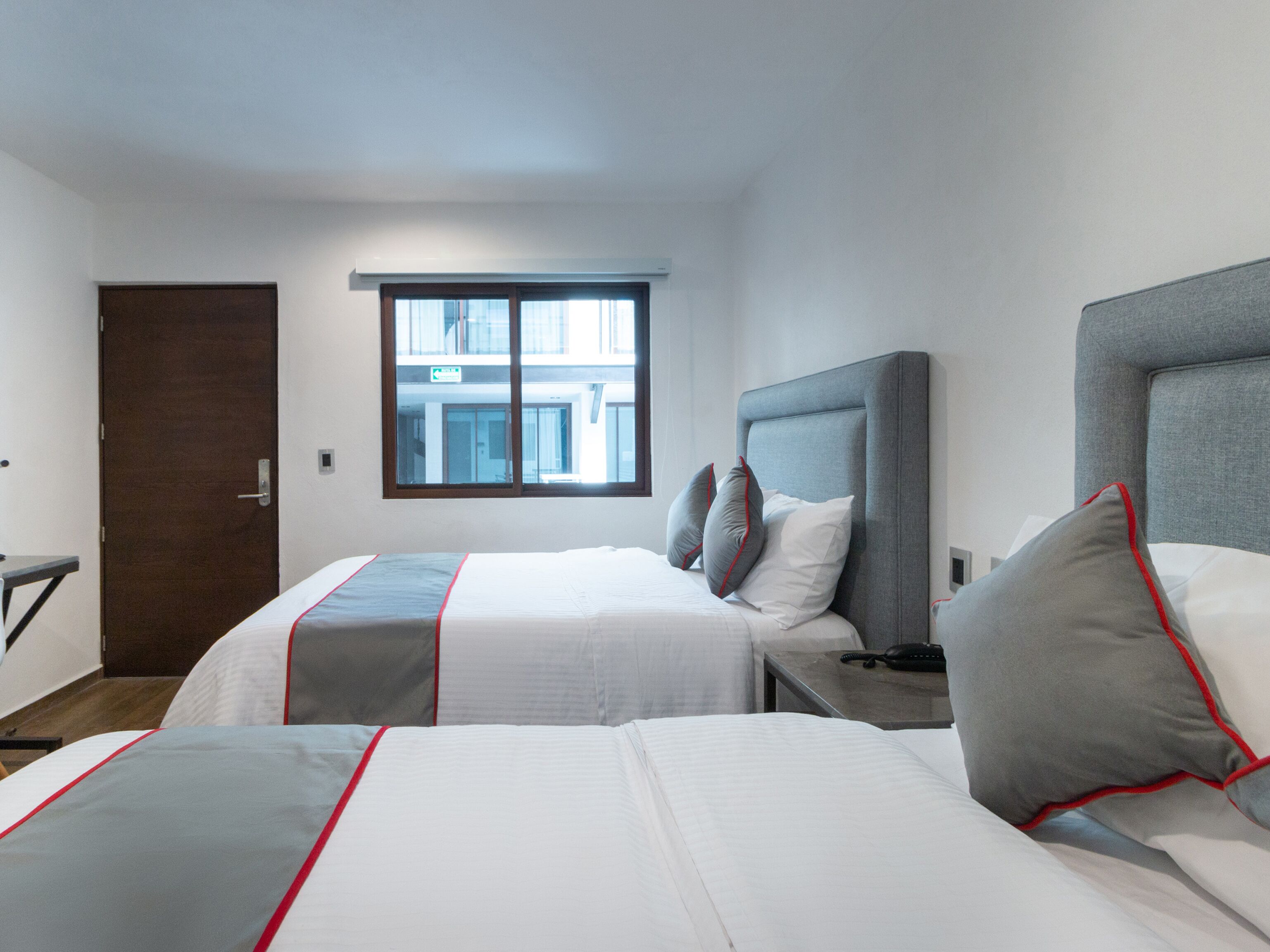 standard room, 2 double beds | view from room
