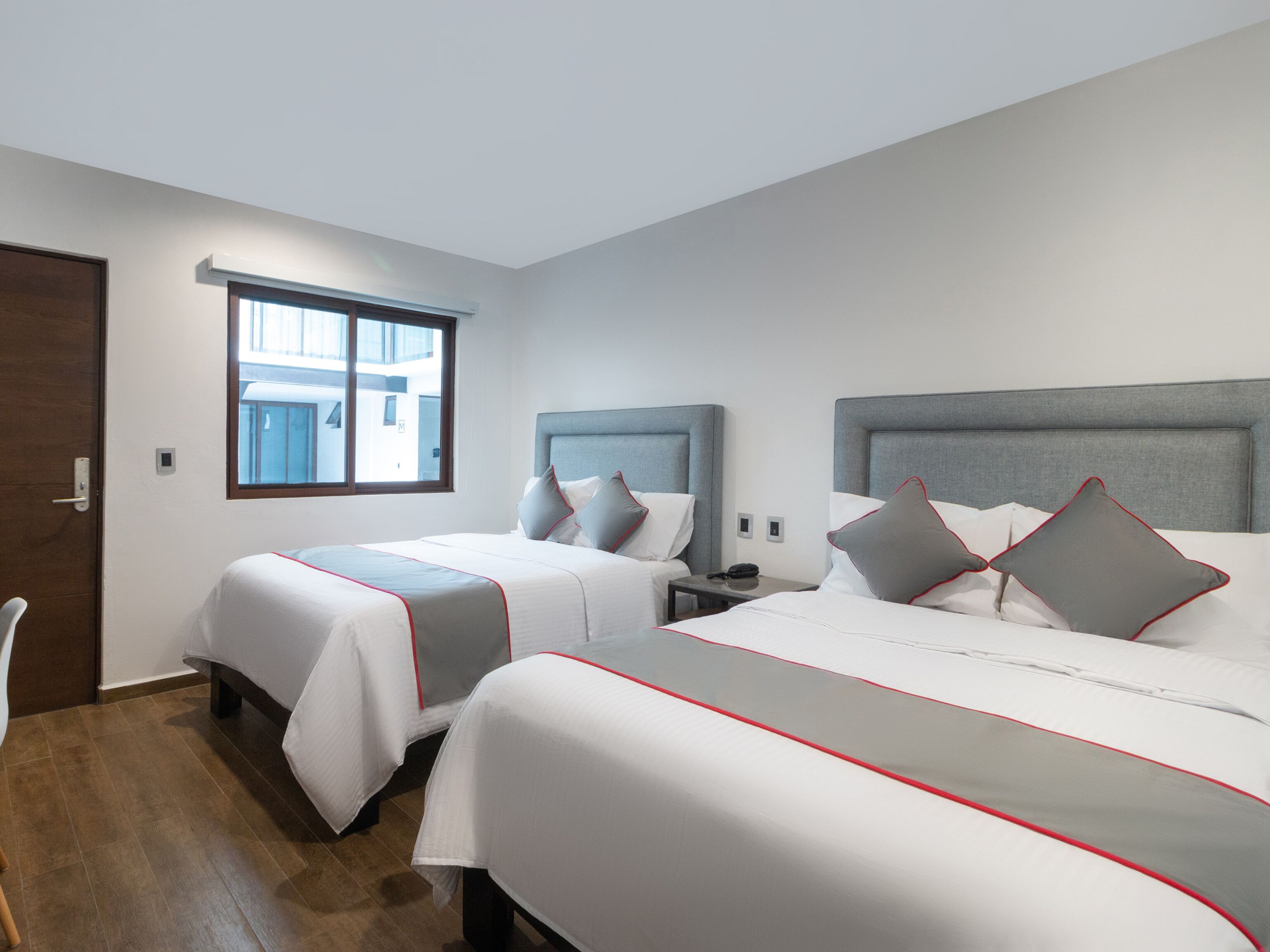 standard room, 2 double beds | 1 bedroom, egyptian cotton sheets, premium bedding, down duvets