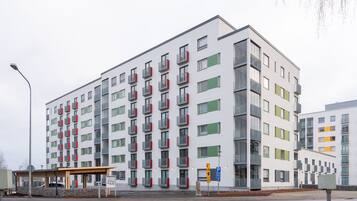 Voorkant van accommodatie