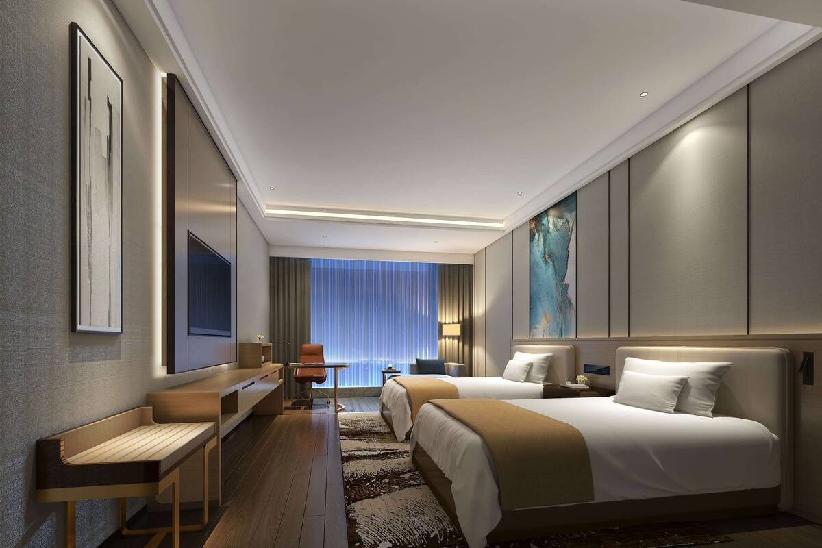 Minibar, in-room safe, desk, blackout drapes