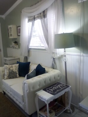 Smart TV, caminetto, lettore DVD