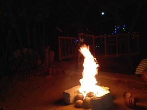 Fireplace - Light House Beach Home (Dondra)