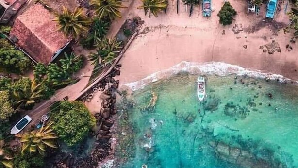 Aerial view - Light House Beach Home (Dondra)