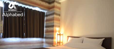 2 chambres, bureau, accĂšs au Wi-Fi (inclus), literie fournie