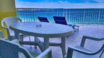 Family Apartment, 1 Bedroom, Sea View | Balcony view