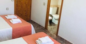 Free toiletries, towels