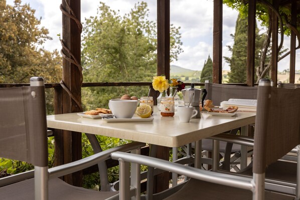 Restauration en plein air