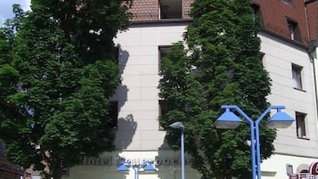 Fassade der Unterkunft